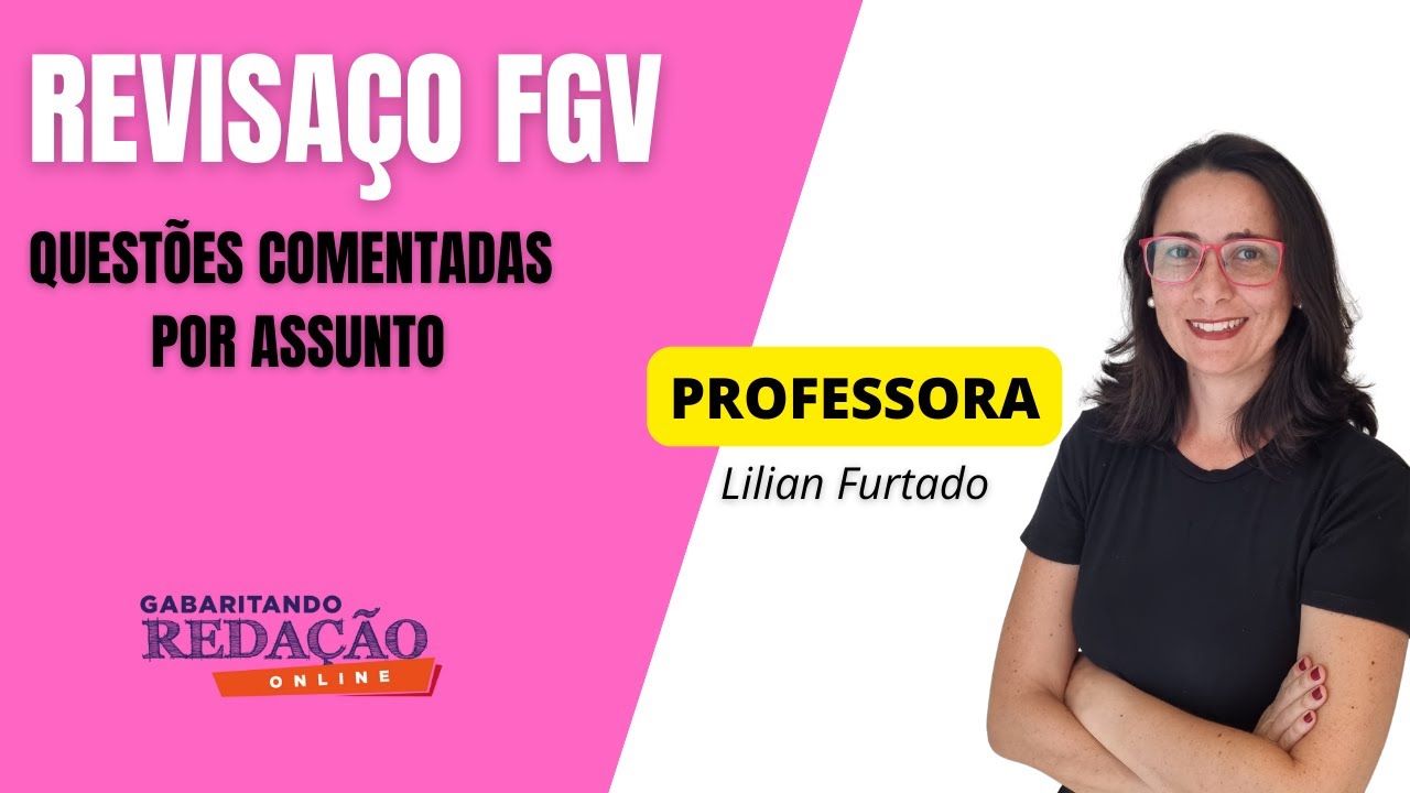 CORREÇÃO DE QUESTÃO E TEORIA BANCA FGV -  Pronome