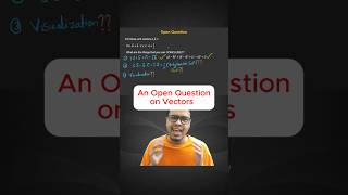 Can You Solve My Question On Vectors