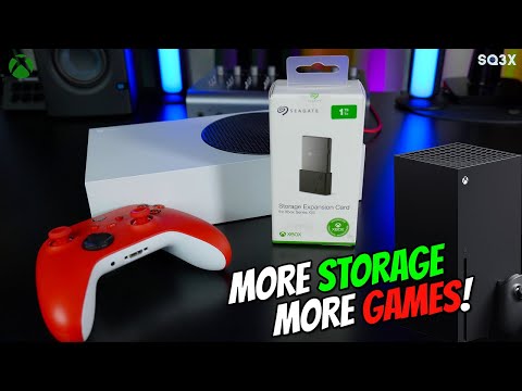 Seagate Storage Expansion Card for Xbox Series X|S MORE STORAGE, MORE GAMES