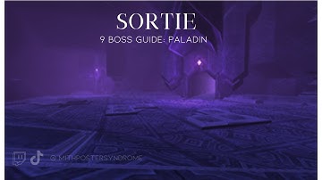 FFXI Sortie 9 boss strategy guide (Paladin)