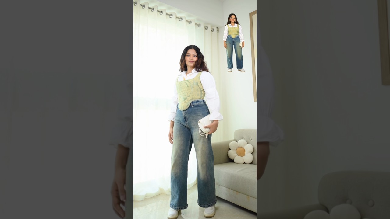 BOLD CORSET TOP on a *modest* girlie? 🤔 