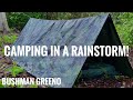 Best Overnight Camping In A Rainstorm!!! | BushMan Greeno |