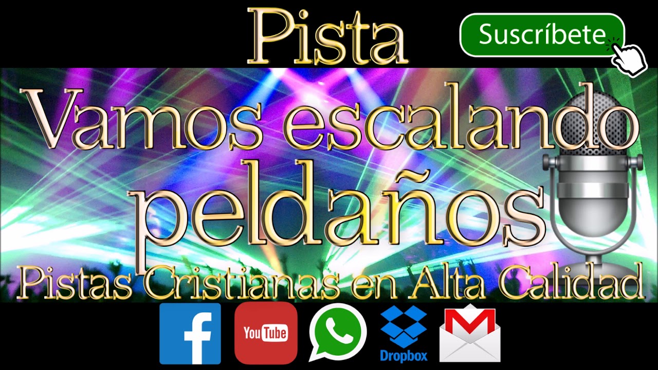 VAMOS ESCALANDO PELDAÑOS PISTA cristiana arcangeli