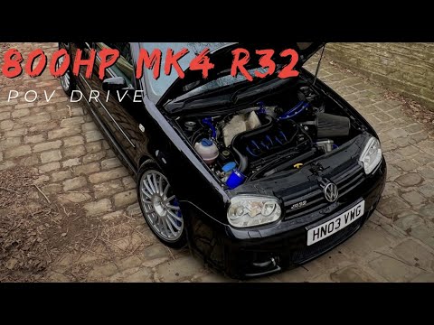 800HP MK4 R32 FOR 50p!!! POV FIRST DRIVE - YouTube