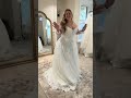 When Dolly saw Dolly for the first time! Plus size wedding dresses cut for curvy brides!