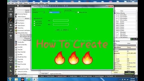 Qt Programming C++ Part ( 1 )| Combo Box | Label | Line Edait | Radio Button | Push Button |