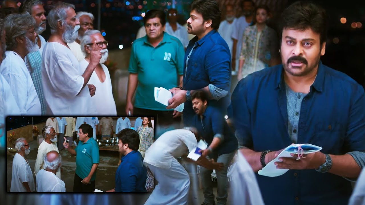 Khaidi No. 150 Telugu Movie Climax Scene || Chiranjeevi || Kajal Aggarwal || Tollywood Cinemalu