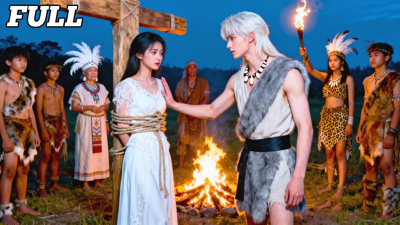 ¡Transmigrado! La tribu intenta quemarme, el jefe me protege: ¿Quién se atreve a tocarla?