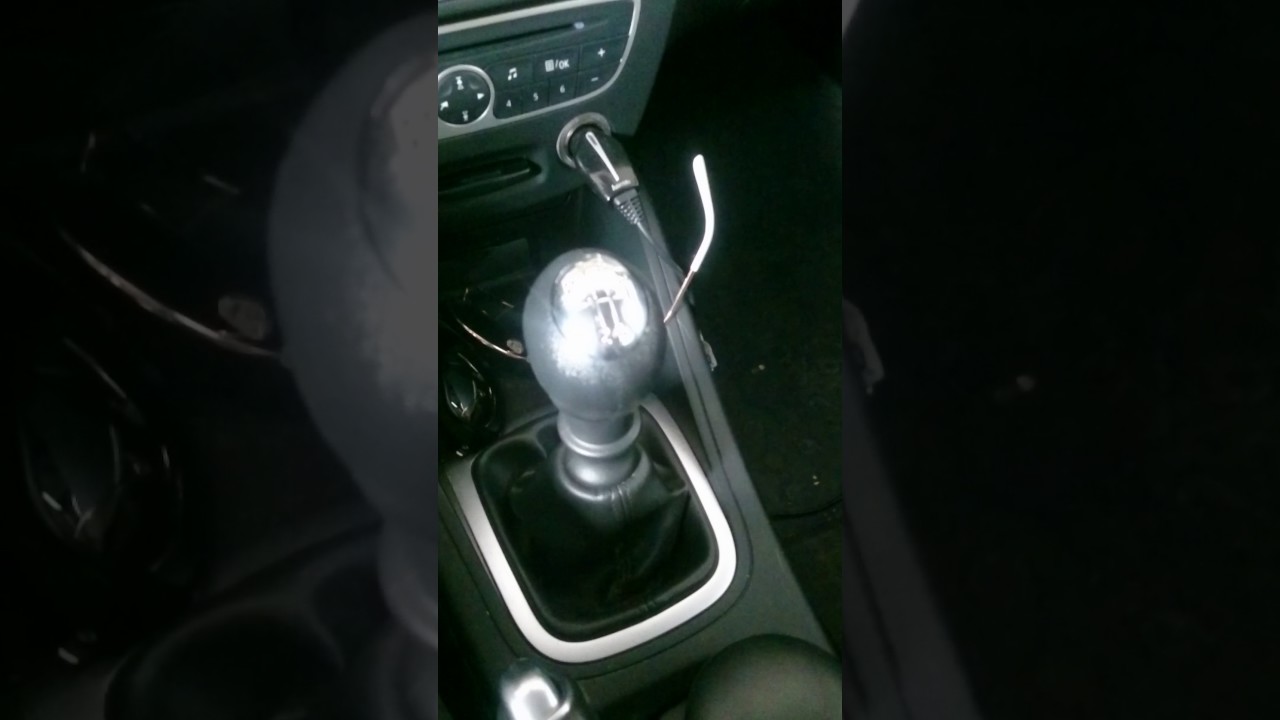Shift Gear Knob 6 Speed For RENAULT TRAFIC MEGANE SCENIC Vauxhall OPEL