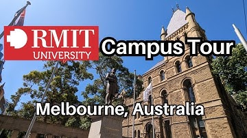 RMIT Melbourne Australia campus tour