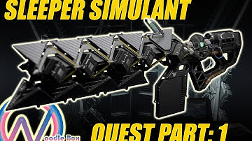 DESTINY - Sleeper Simulant Quest (Curious Transceiver Passcodes & IKELOS Fusion Core)