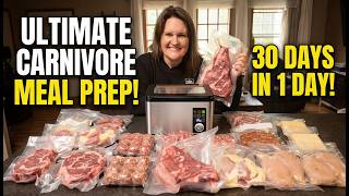 HUGE Carnivore Meal Prep For A Family Of 6 - Vesta Precision V553