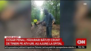 Pădurari bătuți crunt de tineri pe ATV-uri | Agresorii au răbufnit când li s-a restricționat acces