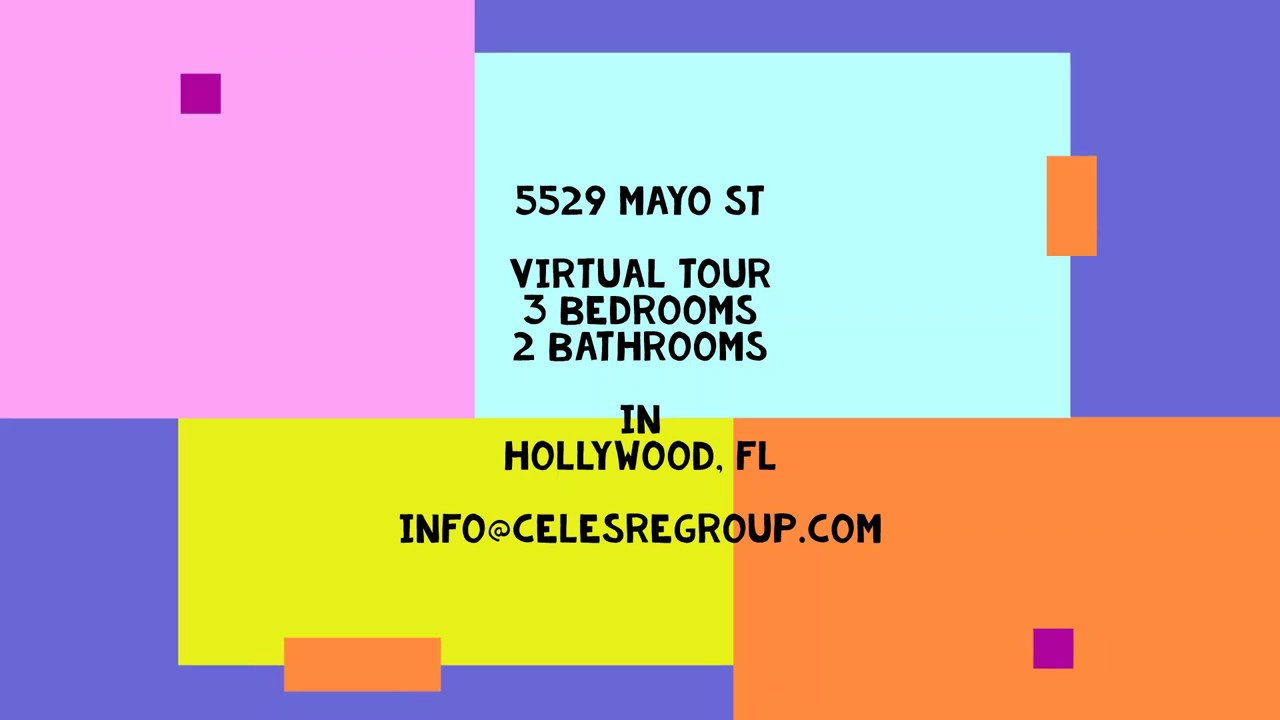 House for Sale in Hollywood, FL Renovated 3/2 for Sale YouTube