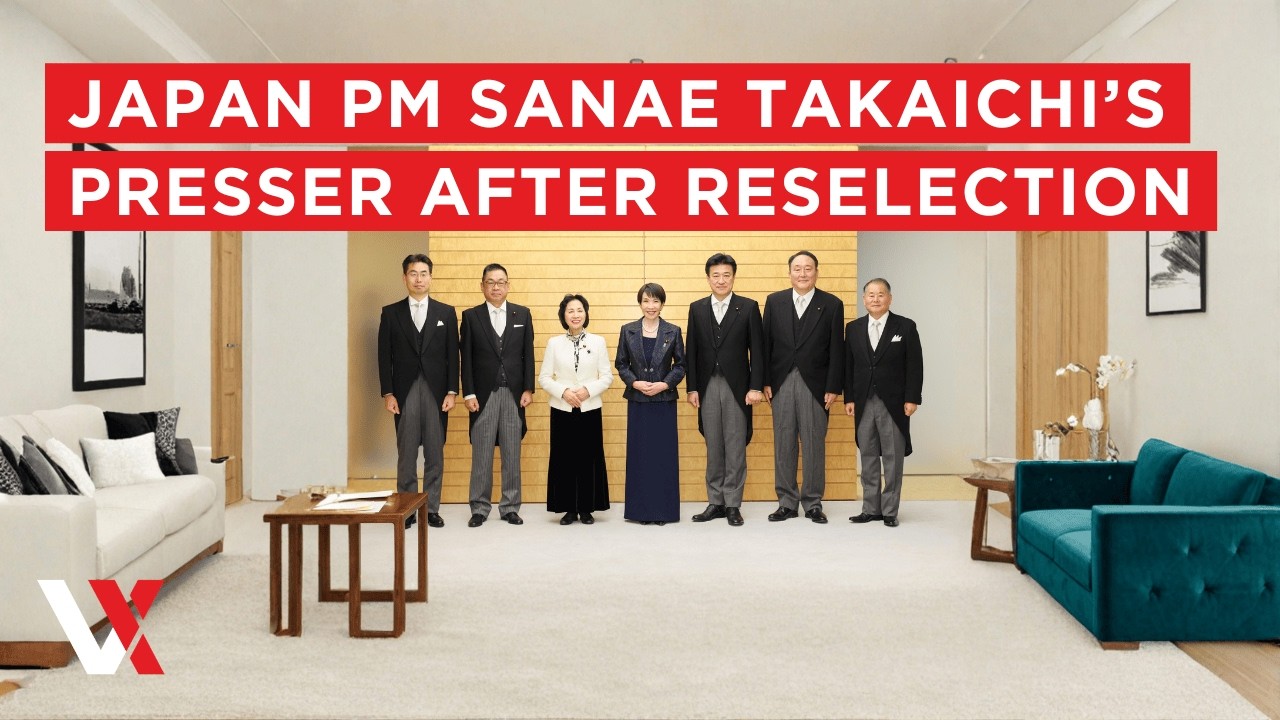 LIVE | Japan PM Sanae Takaichi Holds News Conference After Reselection As Prime Minister | VERTEX