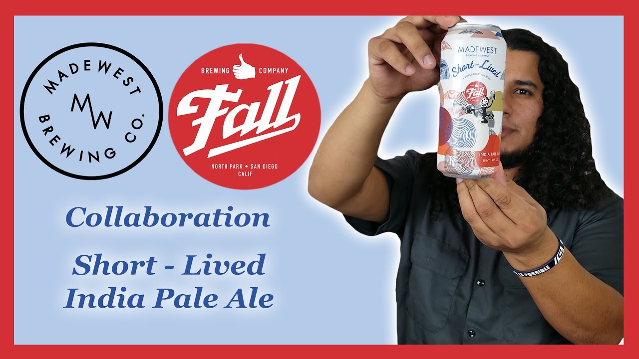 Madewest and Fall Brewing Collaboration Short - Lived IPA - thebroodood Beer Reviews
