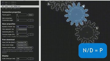 Gear Generator How to Draw Perfect Gears (online, no download)