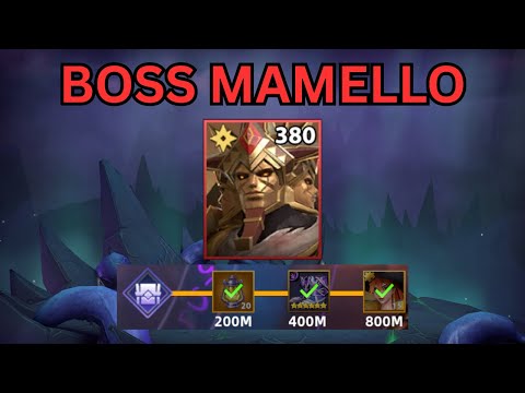 IMR Infinite Magicraid: Demon Conquest Boss Mamello Guide