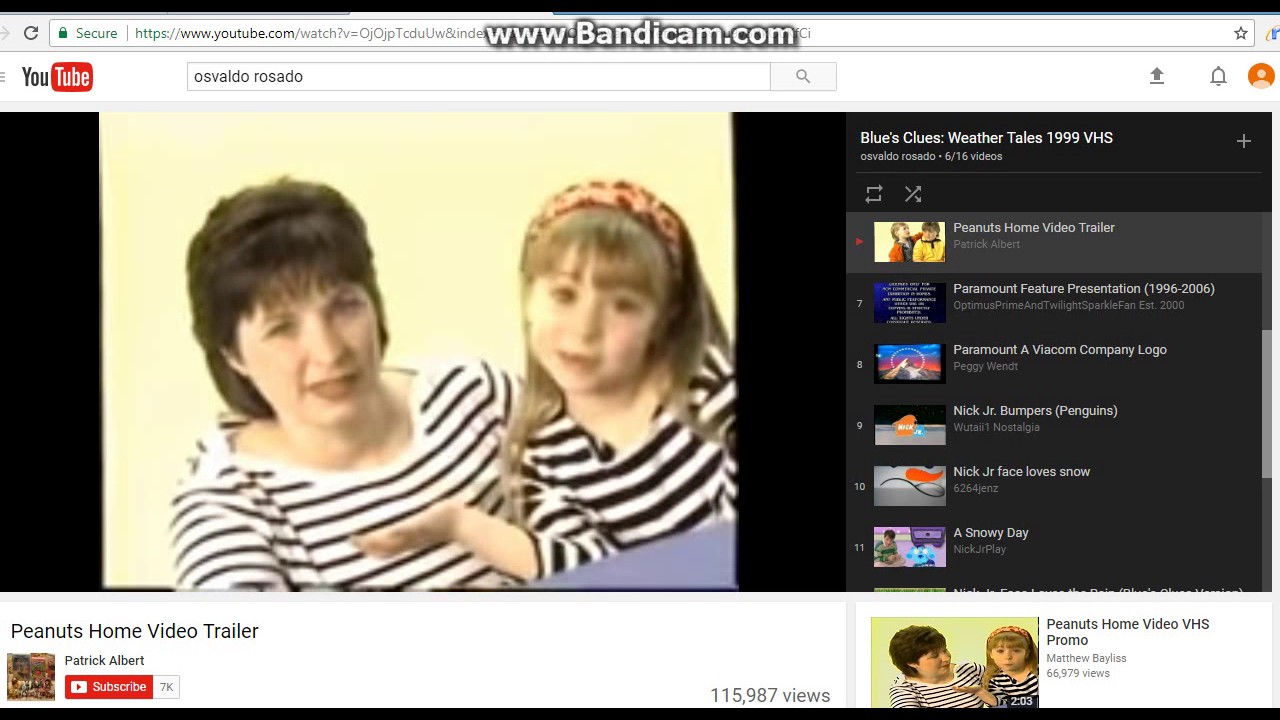 Peanuts VHS Trailer YouTube