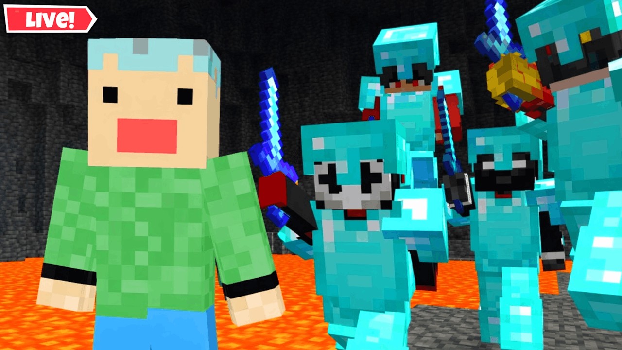Minecraft Smp Live || Join Our Public Server | Java + Pe | 1.21 - YouTube