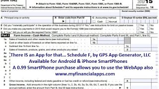 Schedule F App Tutorial updated 20150109