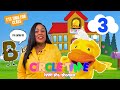 Circle time lesson  letter b  learn colors  learn numbers  counting 110  story time