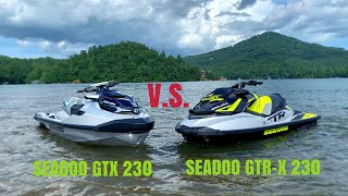 2019 SEADOO GTR-X 230 V.S. 2020 SEADOO GTX 230