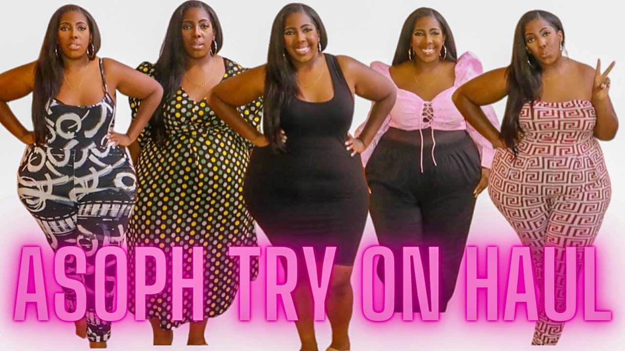 ASOPH PLUS SIZE TRY ON HAUL| GIVING LOOKS| PRETTY NICI| 2X/3X