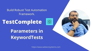 TestComplete | parameters in KeywordTests