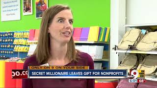 How a secret millionaire shocked three Cincinnati nonprofits