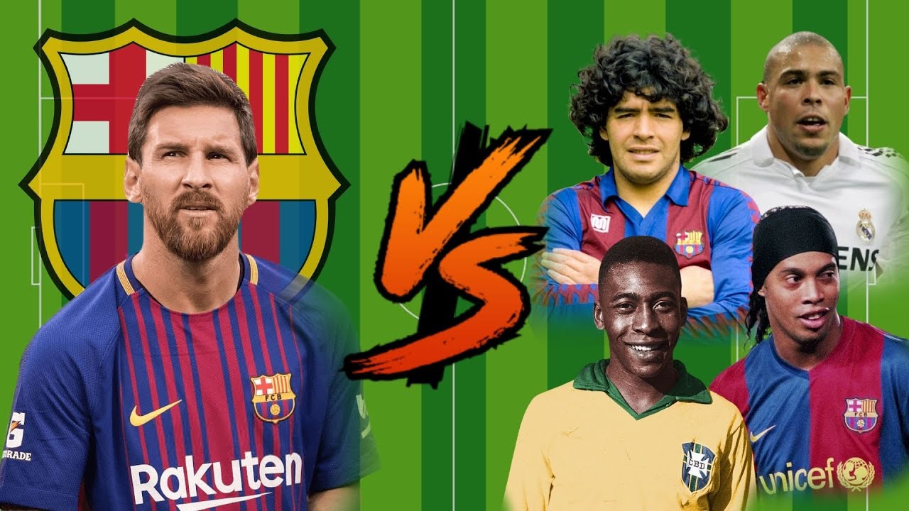 Messi vs Pelé vs Maradona ○ Best Goals Battle, HD