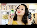 BEST AND WORST BIOTIN SUPPLEMENTS | BENEFITS AND SIDE AFFECTS | Sports Research vs Spring Valley