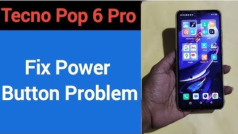 How to fix power button problem, how to fix auto restart problem Tecno Pop 6 Pro