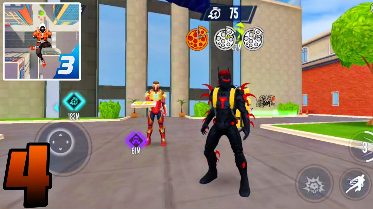 DELIVERY PIZZA IN TIME WALKTHROUGH | SPIDER FIGHTER 3 GAMEPLAY 