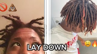 How To Get Your DREADS To Lay Down