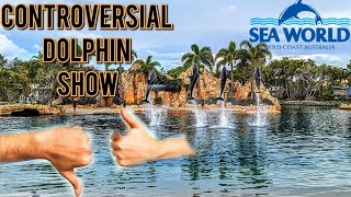 4k SeaWorld Controversial Dolphin show 2023