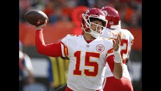 Patrick Mahomes QB Kansas City Chiefs Film Review vs Browns
