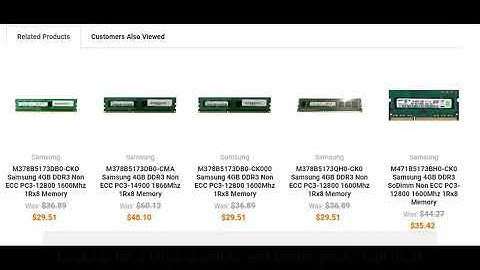 M378B5173DB0-CK0 Samsung 4GB DDR3 Non ECC PC3-12800 1600Mhz 1Rx8 Memory