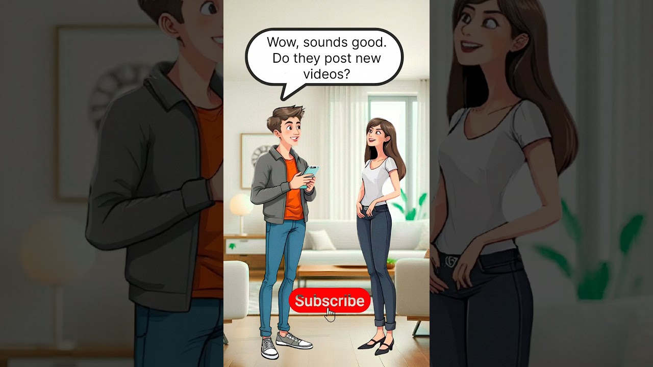 Simple English conversation - On YouTube Reels 🎥 | 