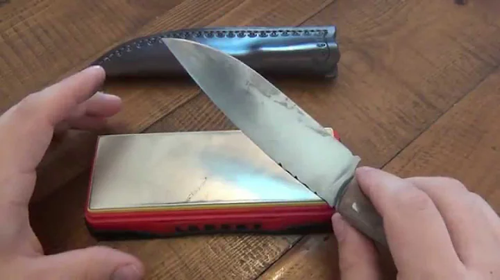 Knife Sharpening Gear Review : Lansky Diamond Benchstone (Ultra Fine)