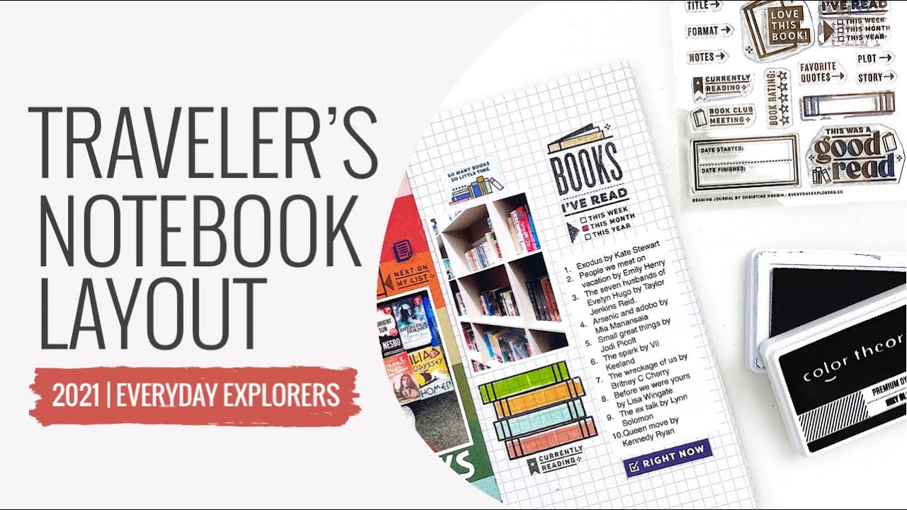 Traveler's Notebook Layout 2021 | Everyday Explorers September Release