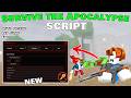 Survive the Apocalypse Script - No Key - AutoPickup, INF Jump, ESP and MORE