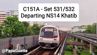 C151A - Set 531/532 | Departing NS14 Khatib