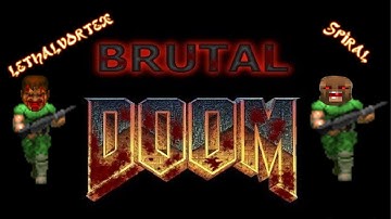 Lets Play Brutal Doom Coop plutonia experiment LEVEL 03 : AZTEC