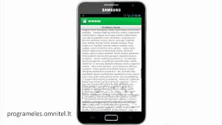 Programėlės "Sveikas.lt" apžvalga. Android screenshot 4