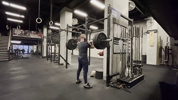 Isometric Front Squat 1” Up Hold