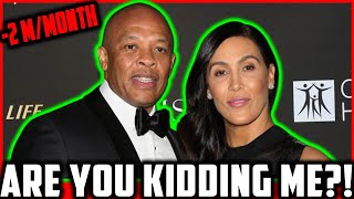 Dr. Dre's Ex Wife Demands $2 MILLION Dollars per Month On BS