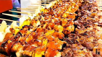 Amazing $1 Thai Street Food at Owl Night Market | Bangkok Thailand