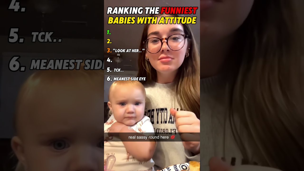 Top 5 Funniest Babies with Attitude! 🏆