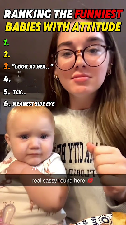Top 5 Funniest Babies with Attitude! 🏆